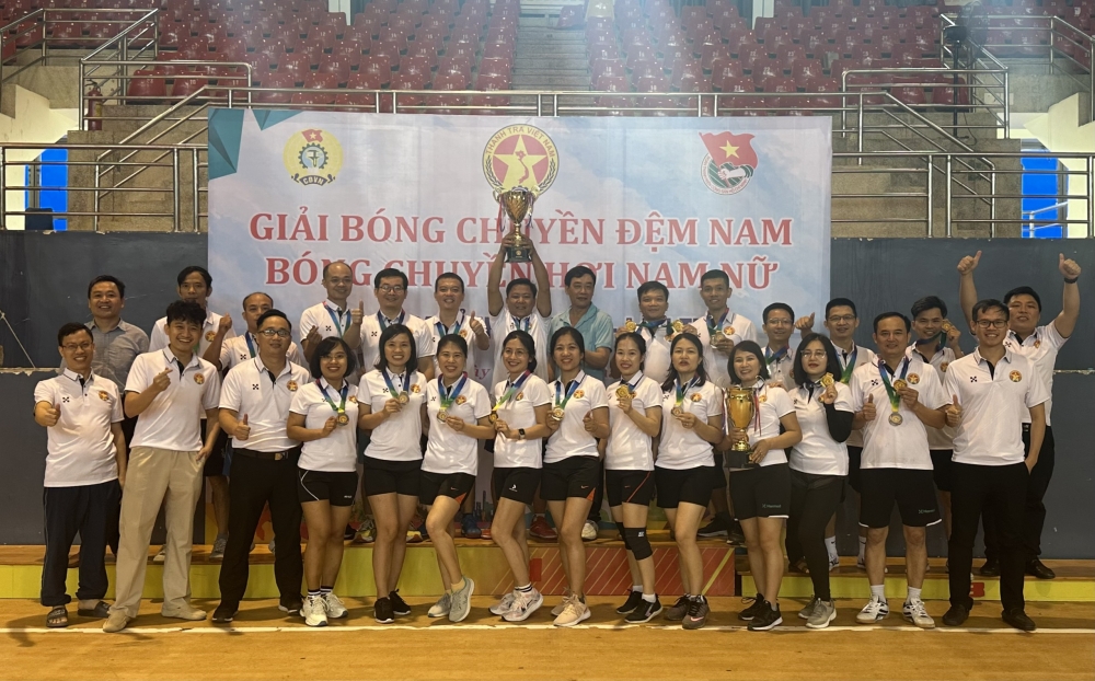 Giải bóng chuyền chào mừng kỷ niệm 78 năm Ngày truyền thống ngành Thanh tra Việt Nam