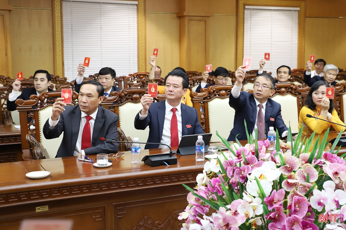 Hội nghị lần thứ nhất Ban Chấp hành Đảng bộ tỉnh Hà Tĩnh khóa XIX