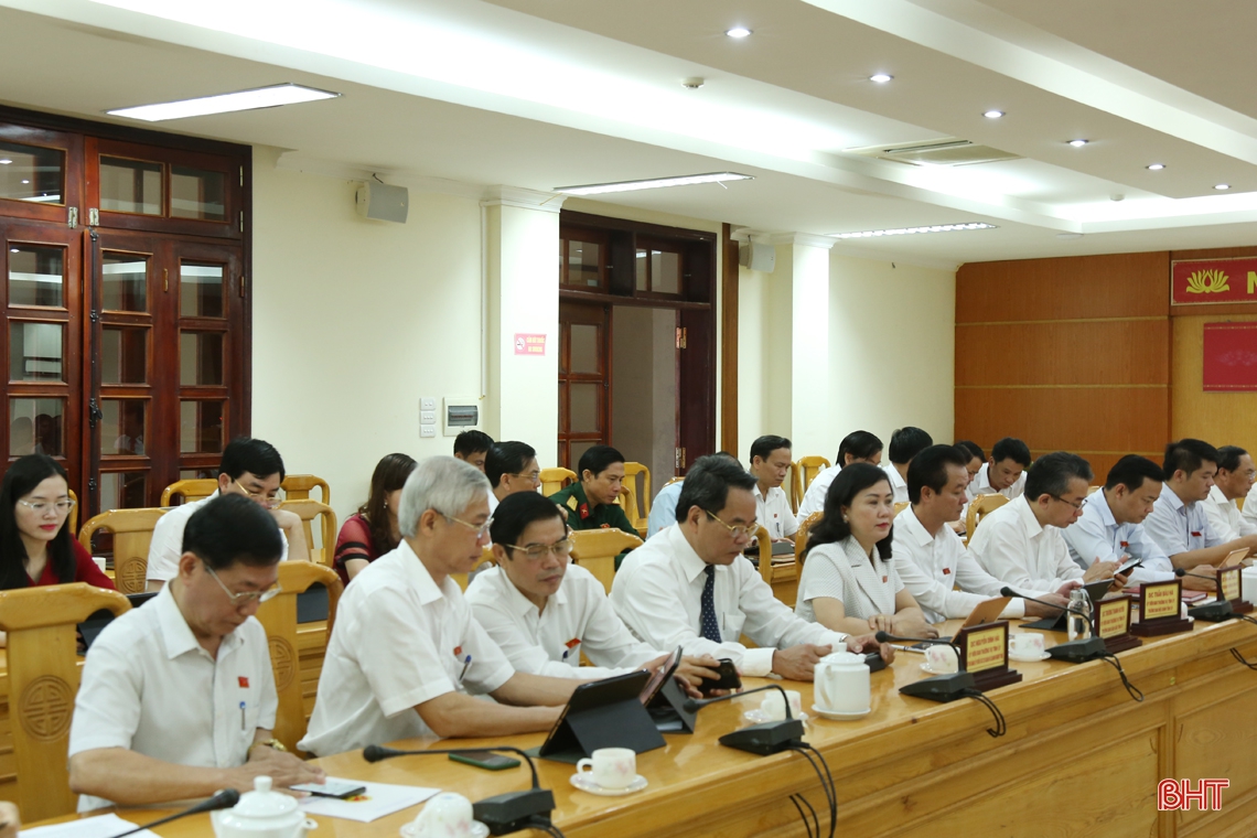 Tập trung triển khai công tác bầu cử và các Nghị quyết HĐND tỉnh Hà Tĩnh vừa thông qua