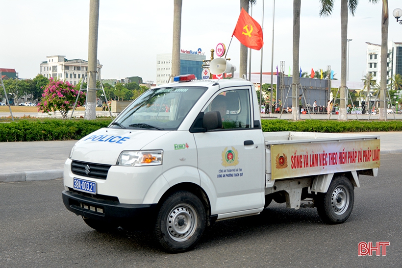 Chủ tịch UBND tỉnh Hà Tĩnh: Không để xảy ra đột xuất, bất ngờ, phức tạp về an ninh trật tự