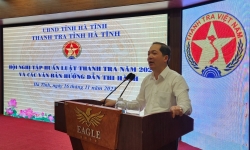 Thanh tra Tỉnh Hà Tĩnh tổ chức Hội nghị tập huấn Luật thanh tra năm 2022