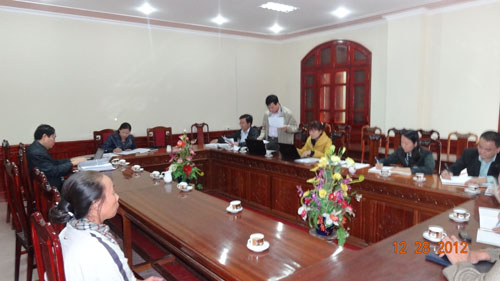 Thanh tra tỉnh Hà Tĩnh Tổ chức công bố Quyết định kiểm tra, xác minh khiếu nại của công dân