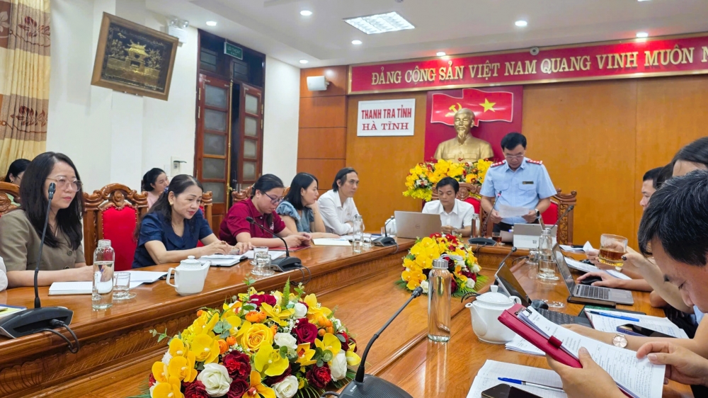 Thanh tra tỉnh Hà Tĩnh công bố quyết định thanh tra tại 05 trường mầm non ngoài công lập trên địa bàn tỉnh