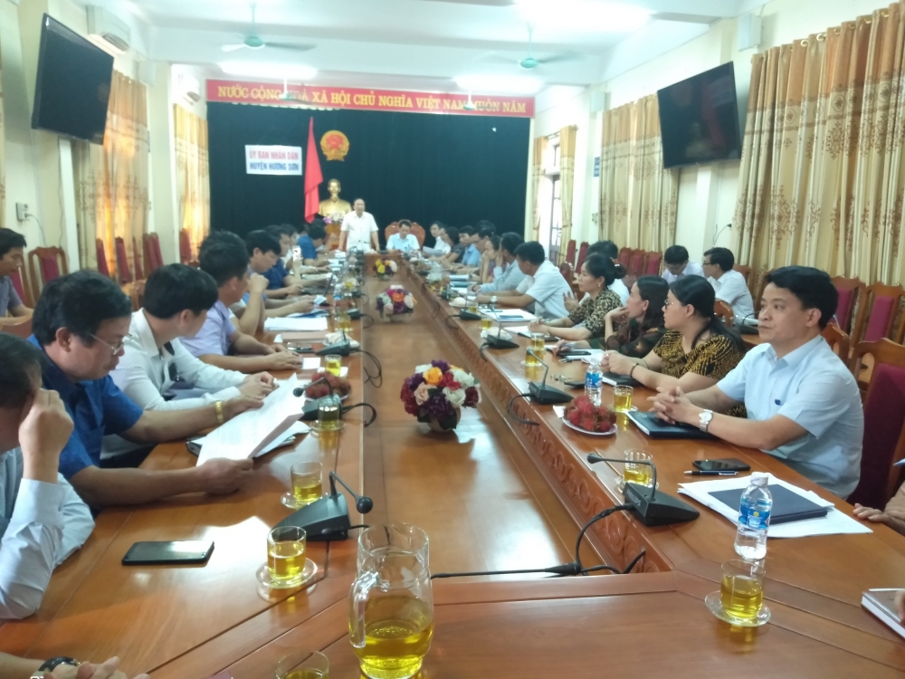  Thanh tra tỉnh công bố dự thảo Kết luận thanh tra tại huyện Hương Sơn