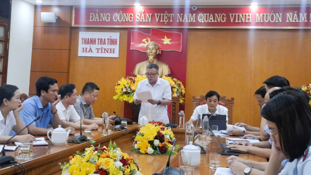 Thanh tra tỉnh Hà Tĩnh công bố Quyết định thanh tra việc chấp hành pháp luật tại các Trung tâm Y tế