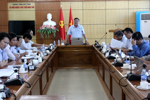  Thanh tra tỉnh công bố dự thảo Kết luận thanh tra tại Sở Nông nghiệp và Phát triển nông thôn Hà Tĩnh 