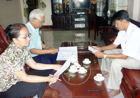 Chủ tịch UBND huyện Nghi Xuân ban hành quyết định giải quyết khiếu nại của ông Phan Xuân Sinh, ở tổ dân phố 1, thị trấn Xuân An