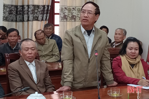 Thị ủy Hồng Lĩnh gặp mặt bí thư chi bộ, thôn trưởng, tổ trưởng dân phố