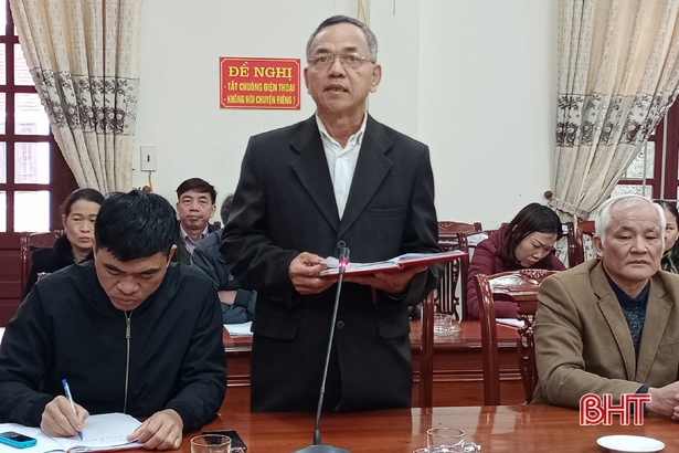 Thị ủy Hồng Lĩnh gặp mặt bí thư chi bộ, thôn trưởng, tổ trưởng dân phố