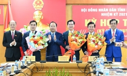 Hà tĩnh kiện toàn bộ máy lãnh đạo: Bầu chủ tịch HĐND và hai Phó chủ tịch UBND tỉnh