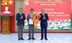 Hà Tĩnh: Công bố quyết định bổ nhiệm Chánh Thanh tra tỉnh