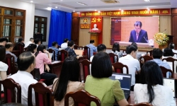 Đảng bộ Thanh tra tỉnh Hà Tĩnh tham dự Hội nghị toàn quốc nghiên cứu, học tập, quán triệt Nghị quyết Hội nghị Trung ương 3 khóa XIV